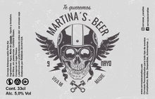 Cargar imagen en el visor de la galería, Cerveza Personalizada día Madre - Calavera