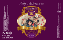 Cargar imagen en el visor de la galería, Cerveza Personalizada Aniversario - Malva