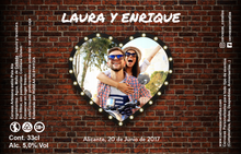 Cargar imagen en el visor de la galería, Copia de Cerveza Personalizada Bodas - Brick