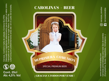 Cargar imagen en el visor de la galería, Cerveza Personalizada Comunión - Every