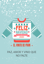 Cargar imagen en el visor de la galería, Vino Personalizado Navidad - Jersey