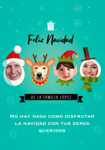 Cargar imagen en el visor de la galería, Vino Personalizado Navidad - Duendecillos