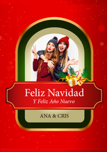 Cargar imagen en el visor de la galería, Vino Personalizado Navidad - Gift