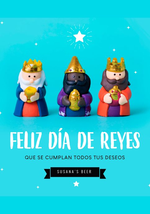 Vino Personalizado Navidad - Reyes