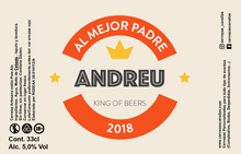 Cargar imagen en el visor de la galería, Cerveza Personalizada día Padre - Enjoy2