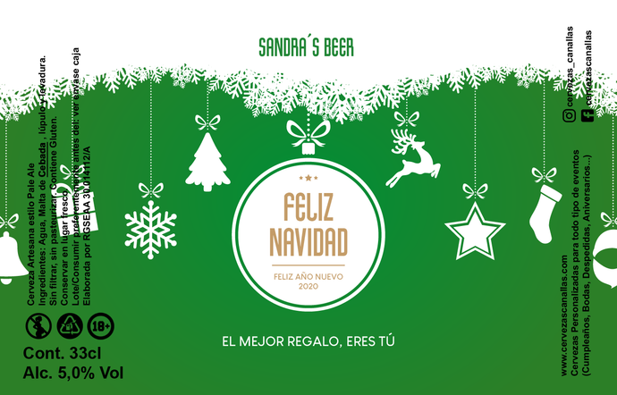 Cerveza Personalizada Navidad - Motivos