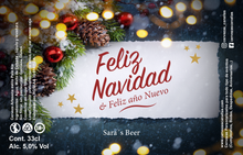 Cargar imagen en el visor de la galería, Cerveza Personalizada Navidad - Excelent