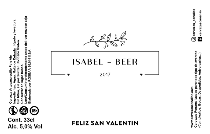 Personalizada San Valentín - Elegant