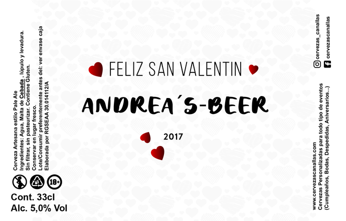 Personalizada San Valentín - Cuore