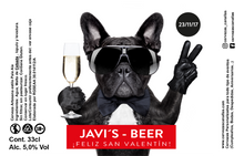 Cargar imagen en el visor de la galería, Cerveza Personalizada San Valentín - Perro Molón