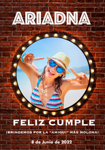 Cargar imagen en el visor de la galería, Vino Personalizado Cumpleaños - Ladrillos