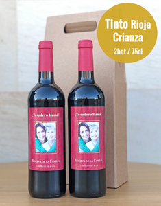 Vino Personalizado San Valentín - Ladrillos